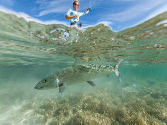 Bonefishing in the Bahamas