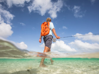 In the flats - Bonefishing in the Bahamas